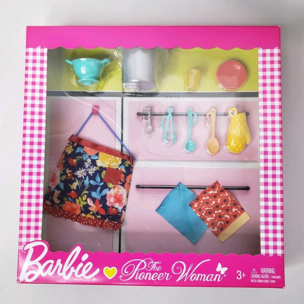Barbie The Pioneer Woman Pasta Cooking Accessory Playset Ree Drummond